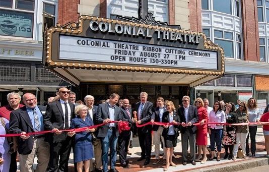 Colonial Theater Ribbon Cutting